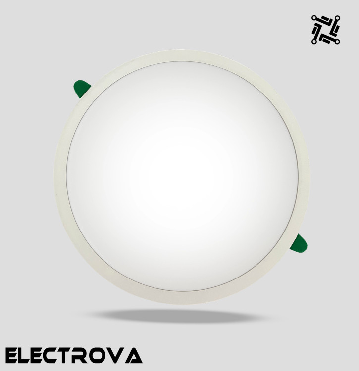 چراغ پنلی 46 وات توکار سایزشو تکتاب مدل زحل