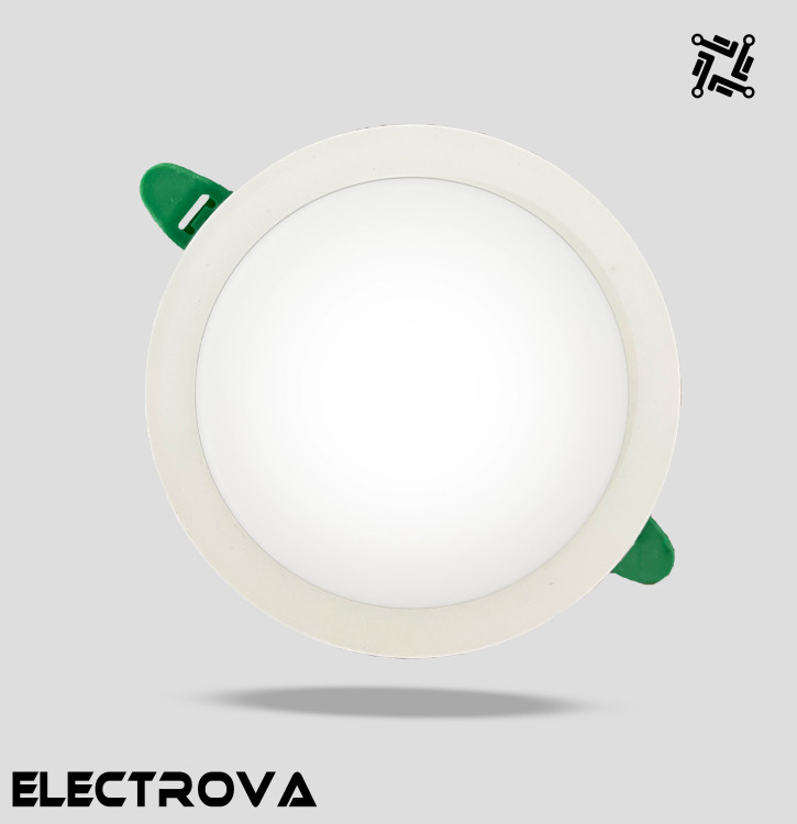 چراغ پنلی 20 وات توکار سایزشو تکتاب مدل زحل