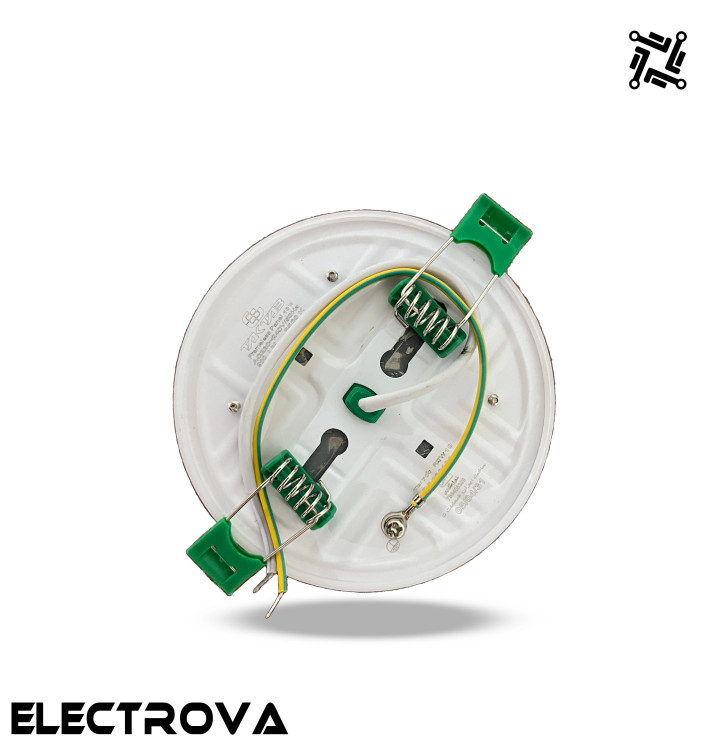 چراغ پنلی اقتصادی 10 وات توکار سایزشو تک تاب مدل هاله