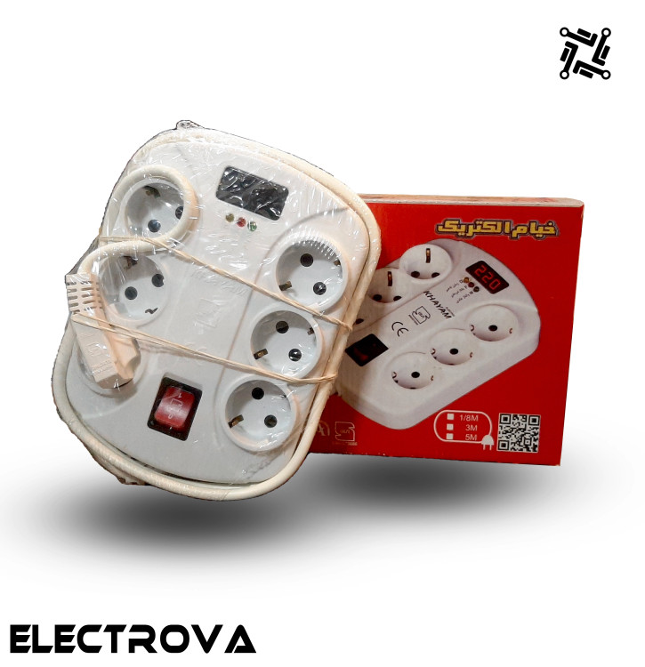 محافظ 6 خانه ارتدار دیجیتال خیام الکتریک