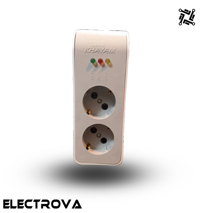 محافظ دو خانه ارتدار دو شاخ دار خیام الکتریک