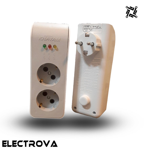 محافظ دو خانه ارتدار دو شاخ دار خیام الکتریک