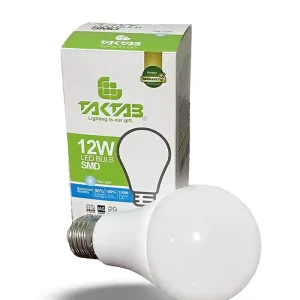 لامپ حبابی 12 وات SMD تکتاب